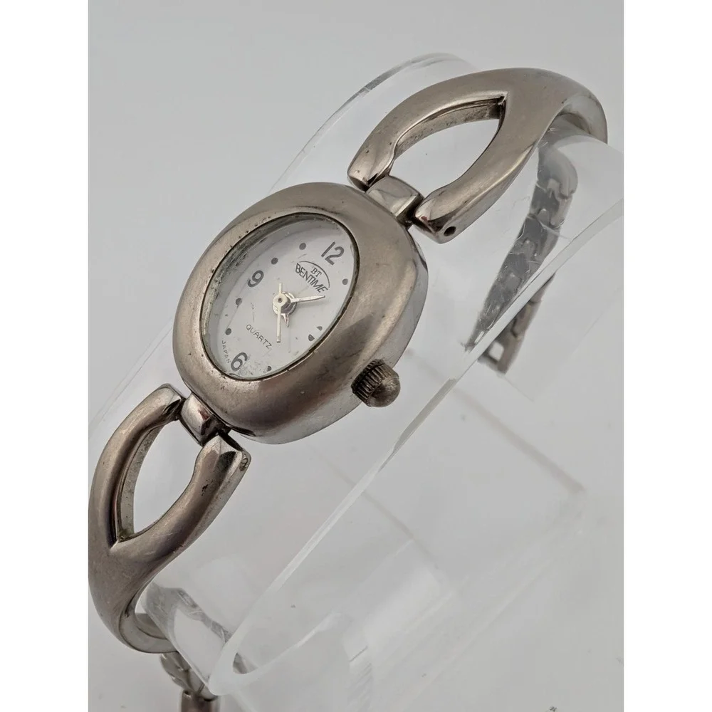 Bentime Watch Women White Dial Silver‎ 7.25